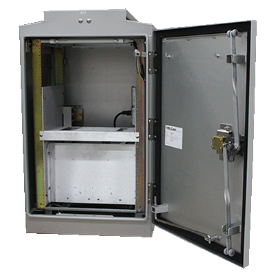 Versatile, compact, and rugged pole-mounted cabinets for CCTV applications