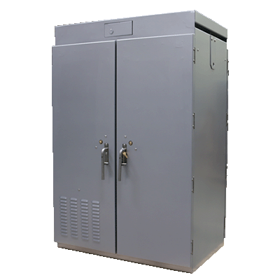 A cabinet ideal for accommodating a wide variety of communications and ITS requirements