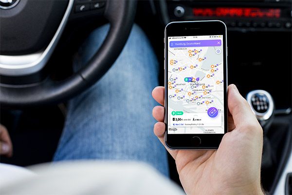 The parking app The parking app