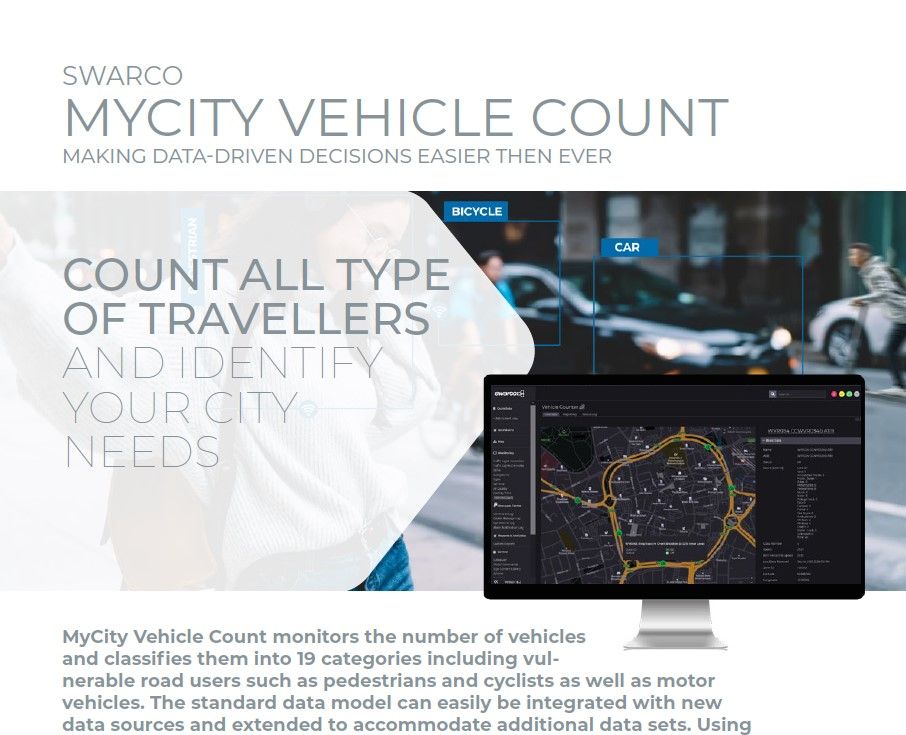 SWARCO MyCity Vehicle Count