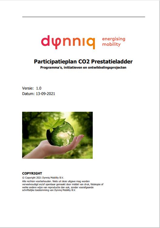 Participatieplan CO2 Prestatieladder