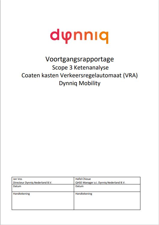 Voortgangsrapportage Ketenanalyse VRA 2020