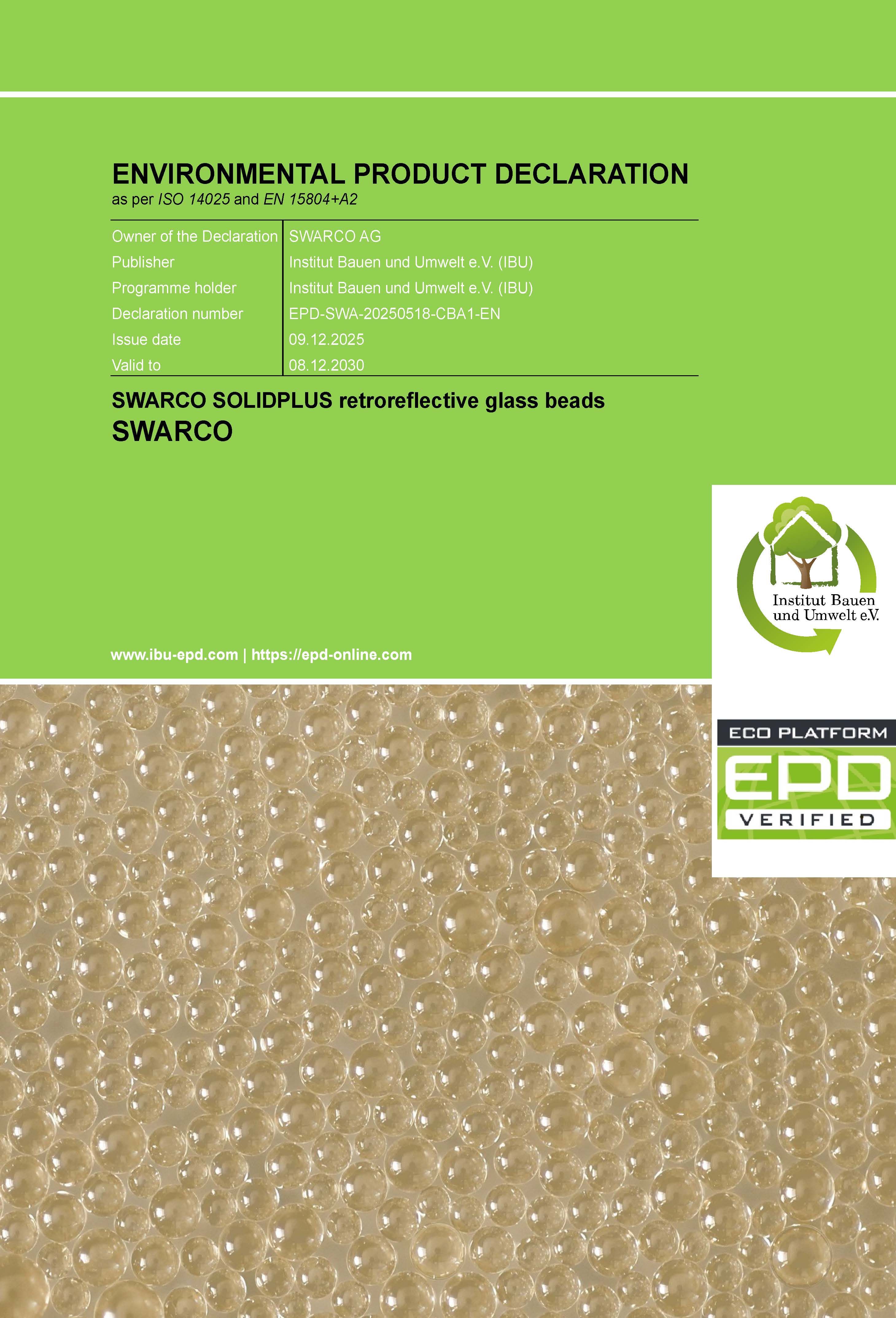 EPD - Environmental Product Declaration