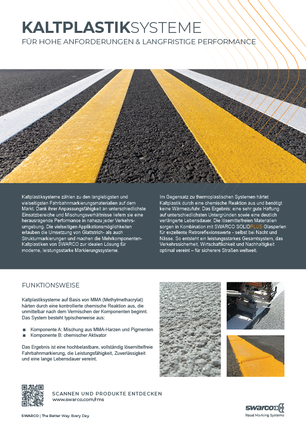 Kaltplastiksysteme Flyer