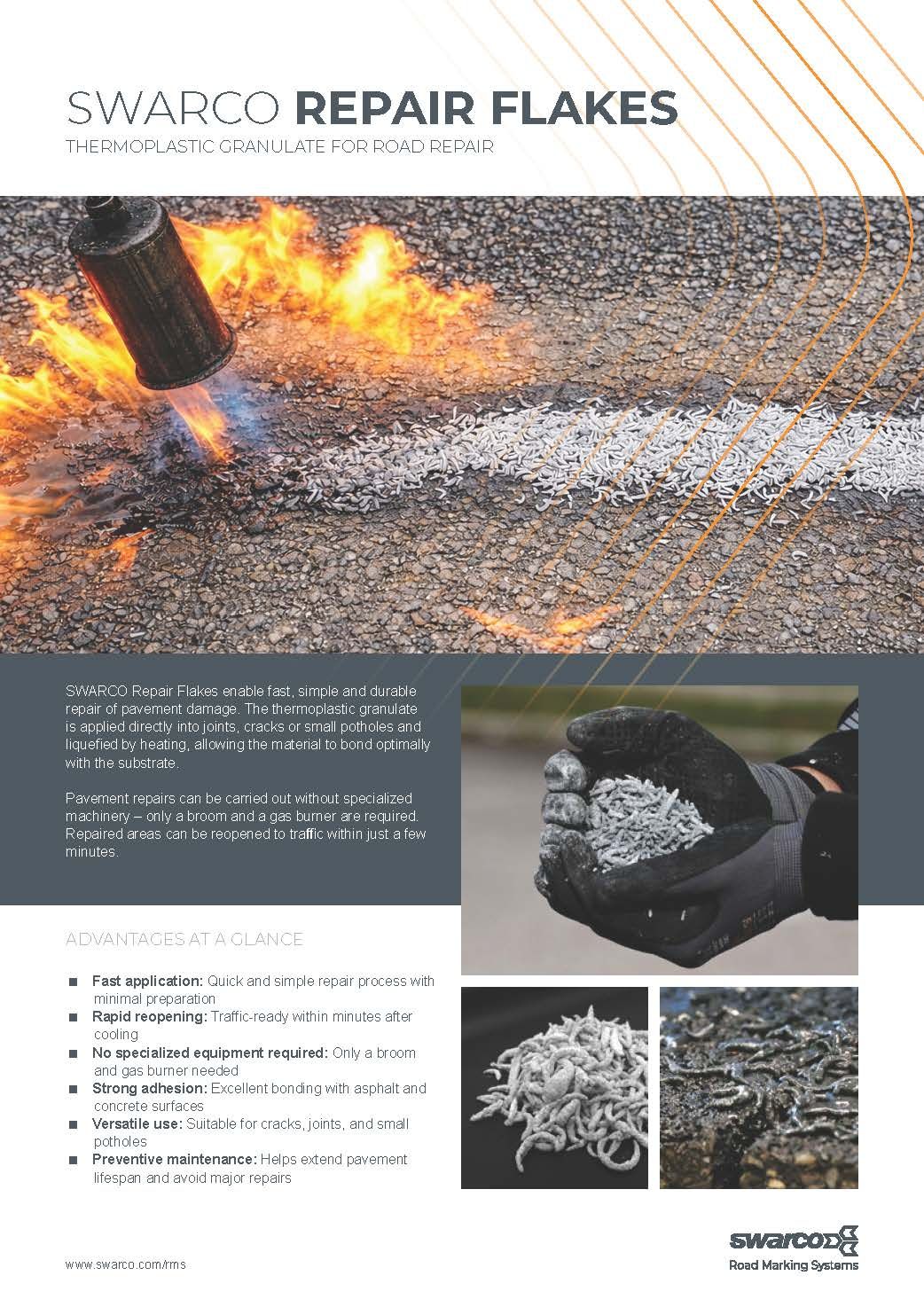 SWARCO Repair Flakes Flyer