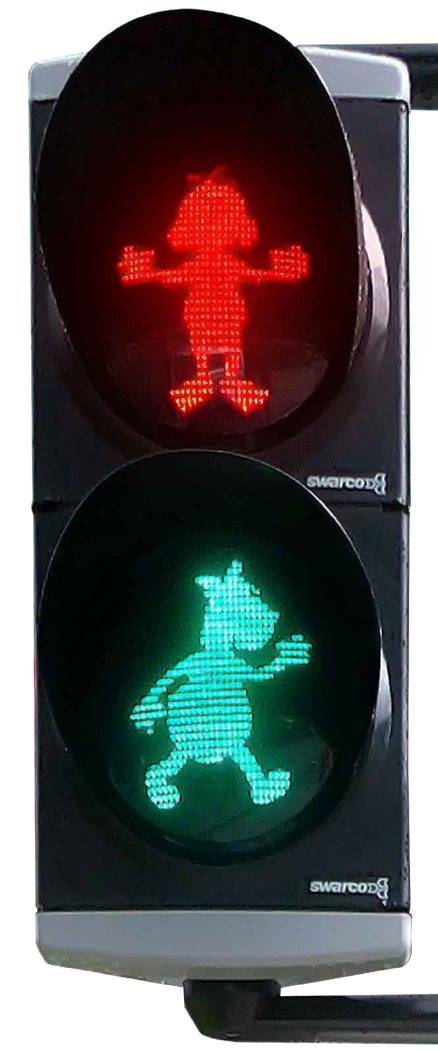 Äffle-und-Pferdle-Ampel Äffle-und-Pferdle-Ampel