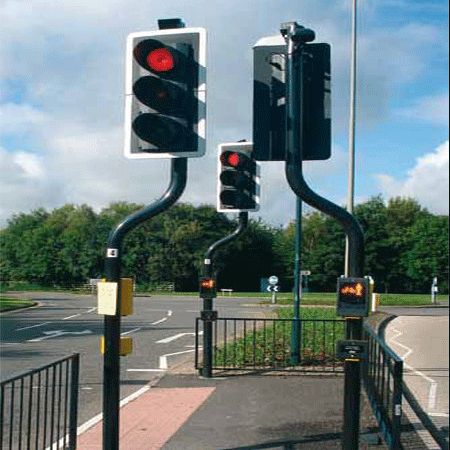 TRAFIKSIGNAL- STOLPAR