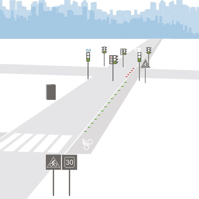 Autonom insamling av trafikdata för detektering av cyklar