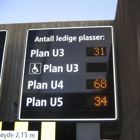 LED PARKING DISPLAYS