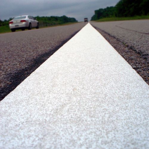 Temporary, Removable Pavement Marking Tape