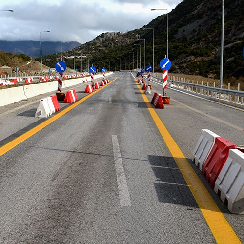 Construction Zone Marking