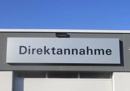 Wall-Mounted, Internally Illuminated Signs