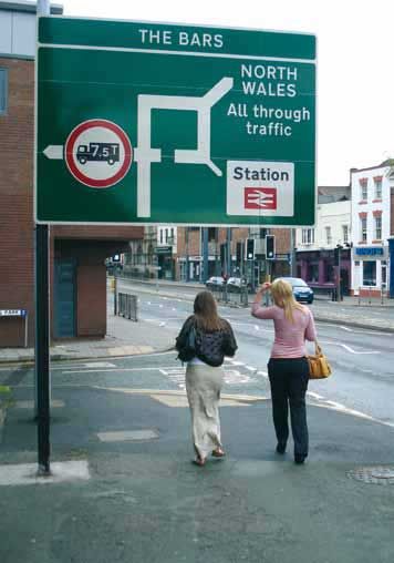 CANTILEVER SIGN SUPPORT