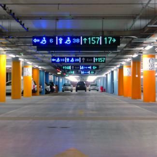 Parking Guidance Display Indoor