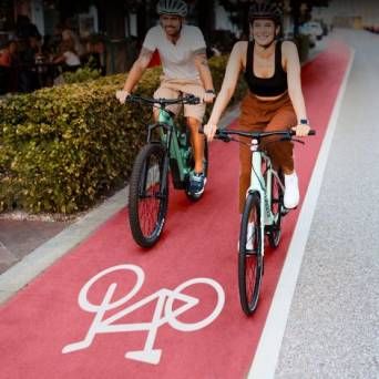 SWARCO Road Markings Systems Bike Lane Markings
